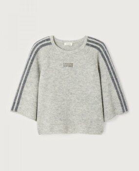 VITOW pull gris claire chine