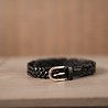 NAELLE ceinture noire tressée NAELLE ceinture noire tressée