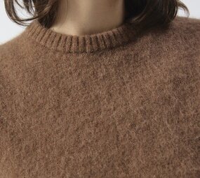 AMERICAN VINTAGE VITOW pull chocolat chine