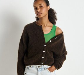 AMERICAN VINTAGE VITOW gilet cafe chine