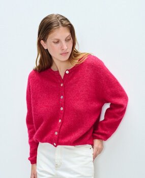 AMERICAN VINTAGE VITOW gilet magenta