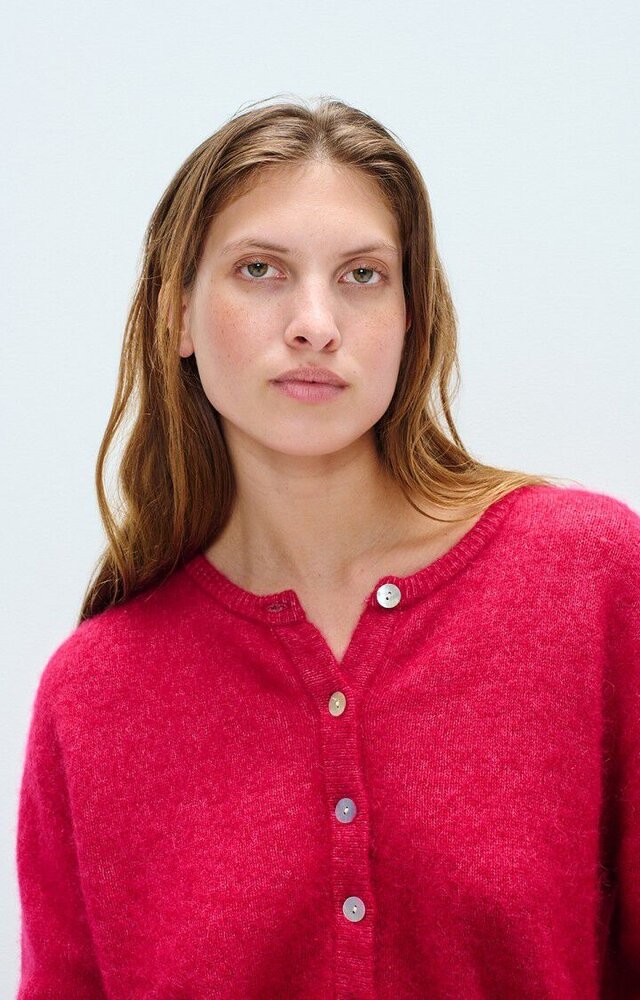 AMERICAN VINTAGE VITOW gilet magenta