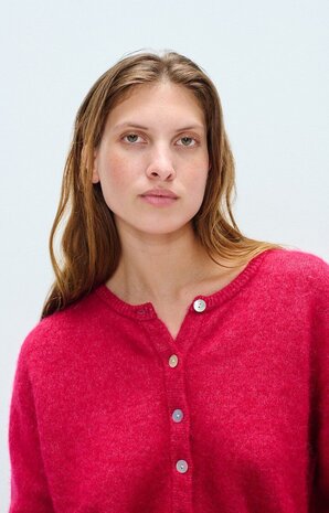 AMERICAN VINTAGE VITOW gilet magenta