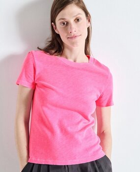 SONOMA t-shirt pink acid fluo