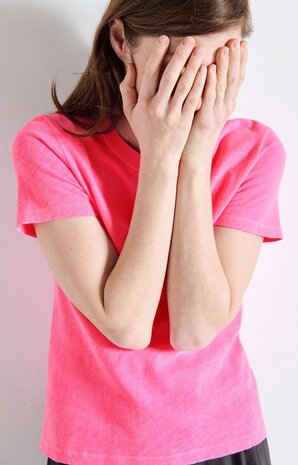 SONOMA t-shirt pink acid fluo