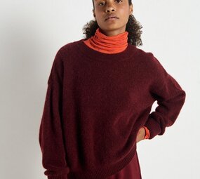 AMERICAN VINTAGE VITOW pull grenat chine