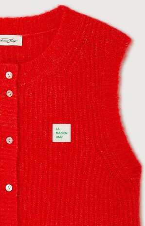 AMERICAN VINTAGE EAST gilet piment chine