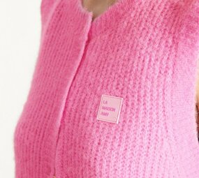 AMERICAN VINTAGE EAST gilet rose bubble