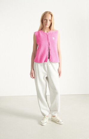 AMERICAN VINTAGE EAST gilet piment rose bubble