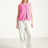 EAST gilet piment rose bubble