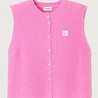 EAST gilet piment rose bubble