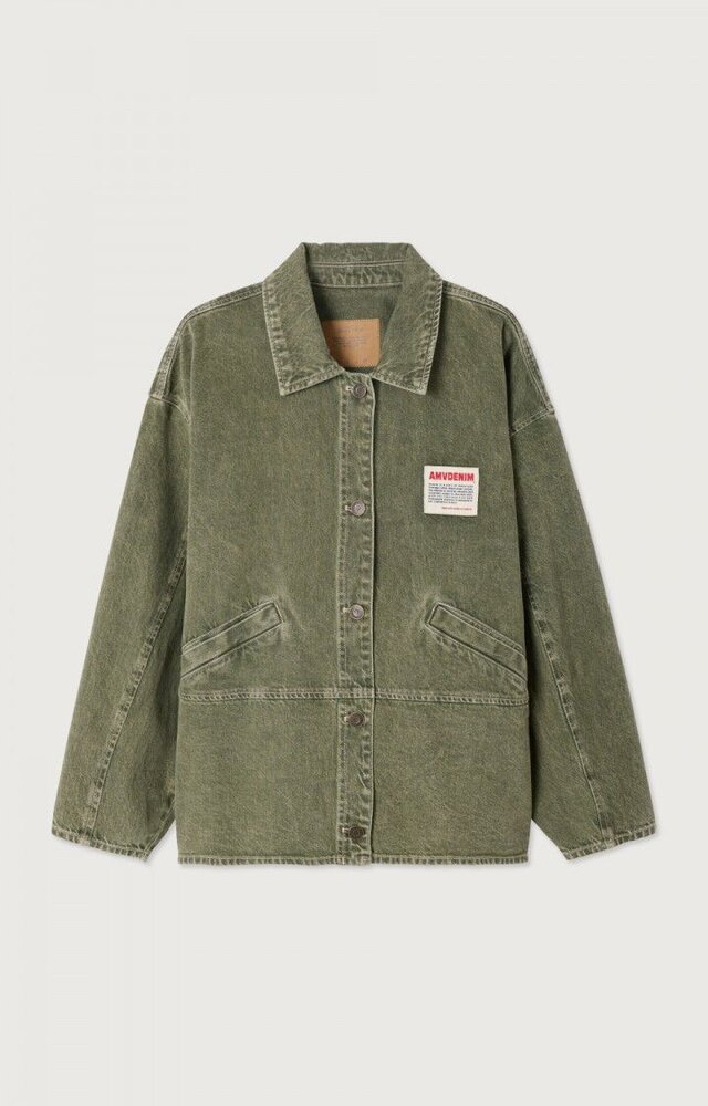 UZATOWN veste olive