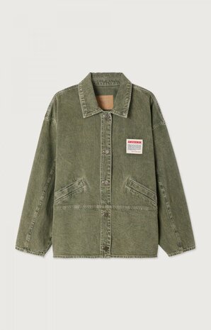 AMERICAN VINTAGE UZATOWN veste olive