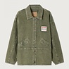 UZATOWN veste olive