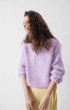 AMERICAN VINTAGE NIBY pull orchidee chine