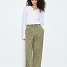 UZATOWN pantalon olive