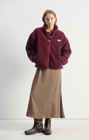 HOKTOWN veste bordeaux chine