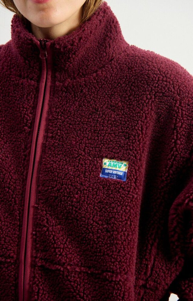 HOKTOWN veste bordeaux chine