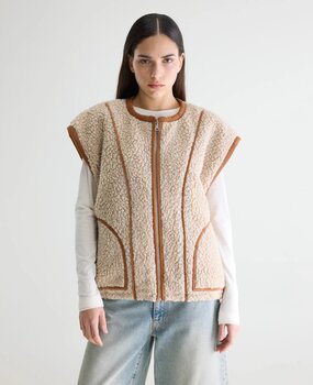 BELLEROSE JANDI veste sans manches combo BELLEROSE JANDI veste sans manches combo