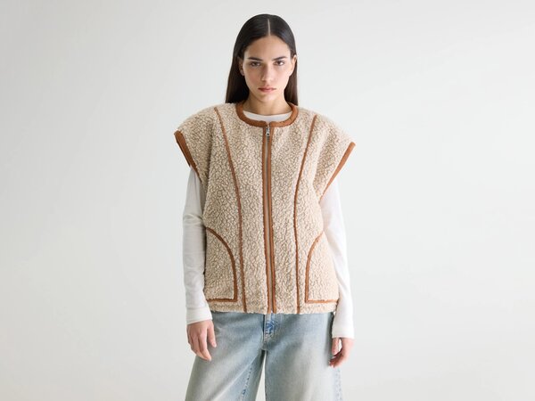 BELLEROSE JANDI veste sans manches combo BELLEROSE JANDI veste sans manches combo