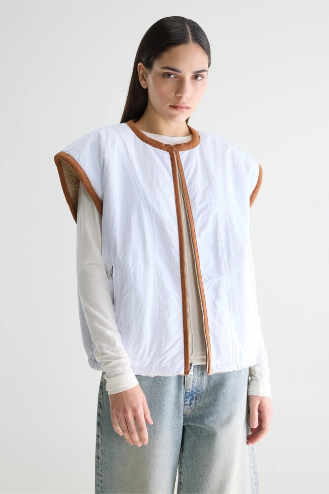 BELLEROSE JANDI veste sans manches combo BELLEROSE JANDI veste sans manches combo