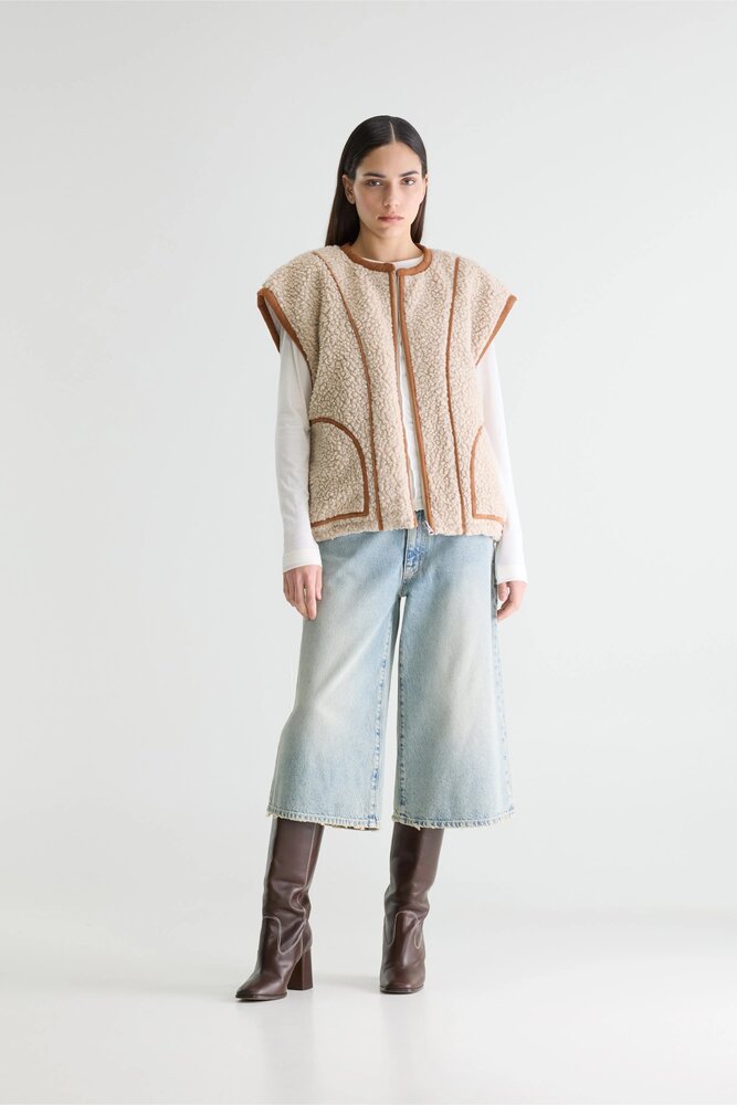 BELLEROSE JANDI veste sans manches combo BELLEROSE JANDI veste sans manches combo