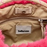 BELLEROSE HELCRO sac à bandoulière en fausse fourrure cord / geranium