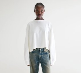 FRANTO t-shirt à manches longues off white