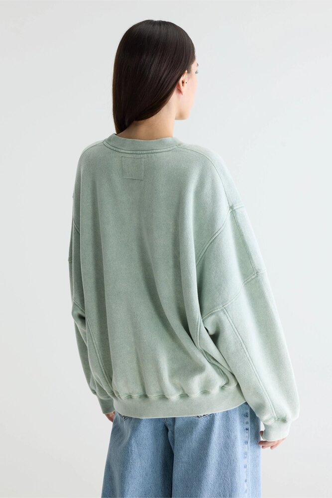 FLIPS sweatshirt col rond jadeite