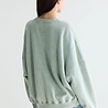 BELLEROSE FLIPS sweatshirt col rond jadeite