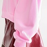 BELLEROSE FERNA sweatshirt col rond fluo pink