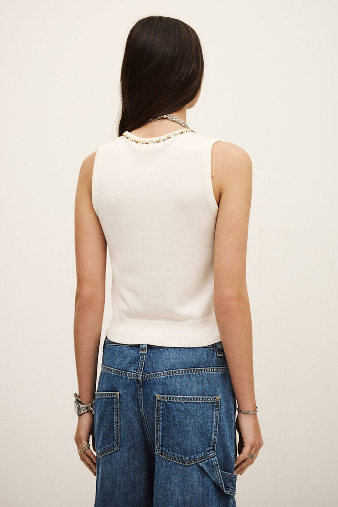 BA&SH BAMMA top ecru BA&SH BAMMA top ecru