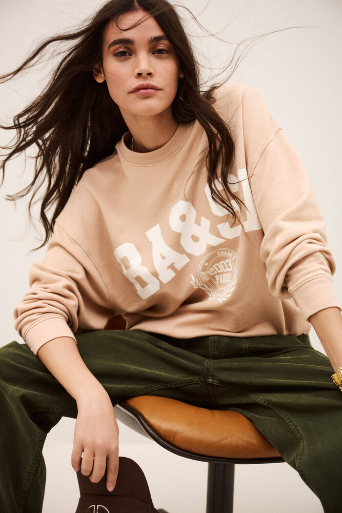 BA&SH BENJAMIN sweatshirt poudre