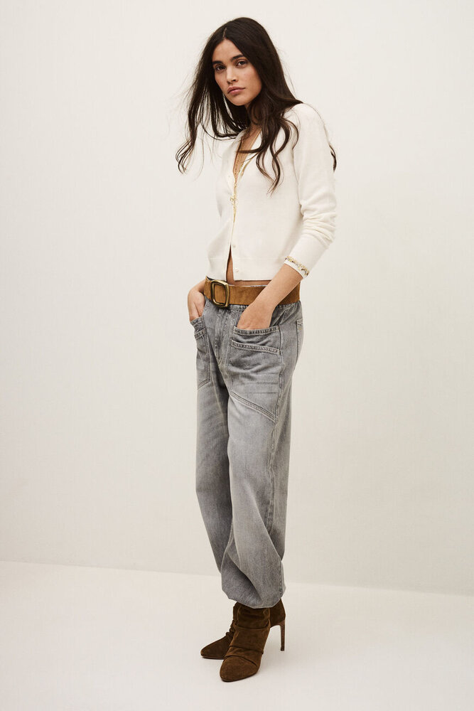 BA&SH BIJOT cardigan ecru