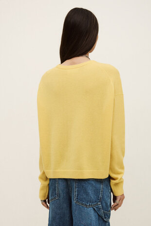 CHAYA pull jaune
