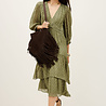 MAIA robe à étage kaki