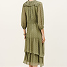 MAIA robe à étage kaki