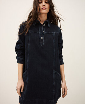 TONA robe bleu nuit