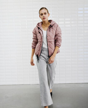 WBLASTRID veste matelassée rose pâle