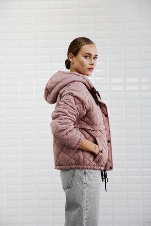 WBLASTRID veste matelassée rose pâle