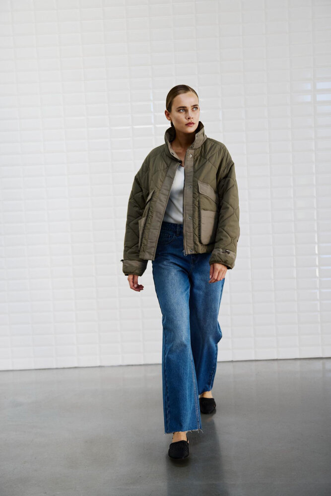 WITHBLACK WBLVEDA veste matelassée forêt printanière