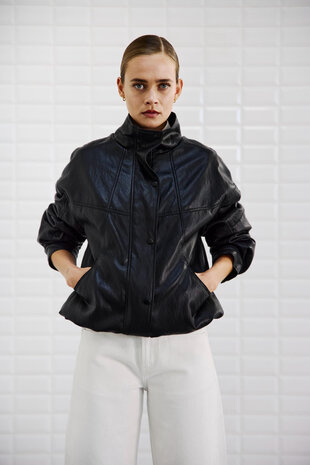 WITHBLACK WBLANNI veste vegan noire