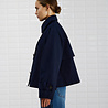 WBLOPHELIA trenchcoat court bleu nuit