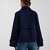 WBLOPHELIA trenchcoat court bleu nuit