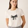 MORE & MORE T-shirt avec empreinte d'arc offwhite