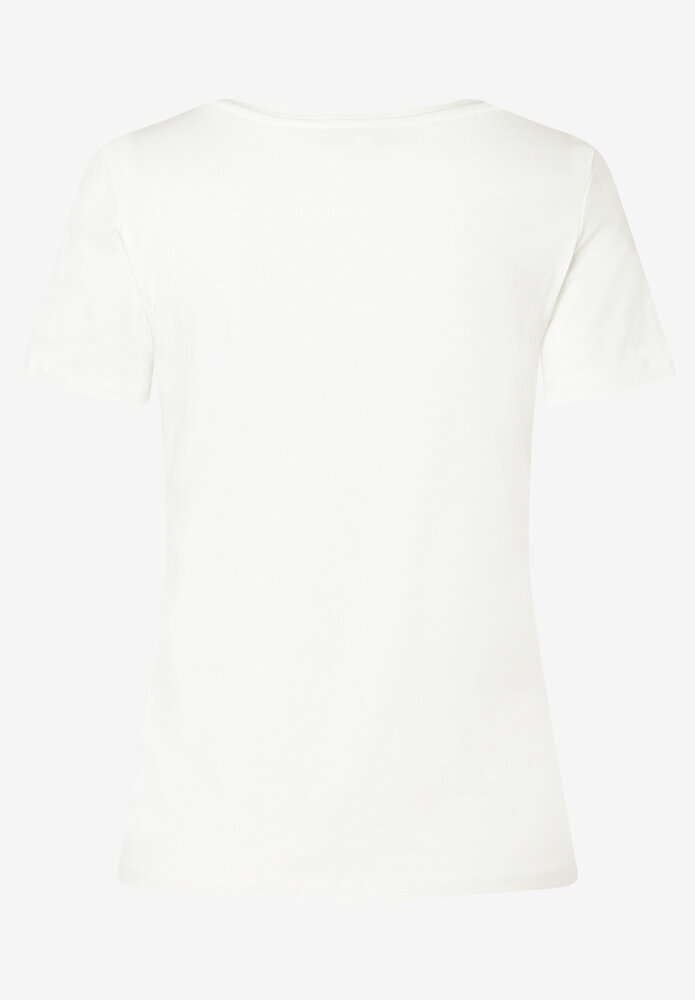 MORE & MORE T-shirt avec empreinte d'arc offwhite