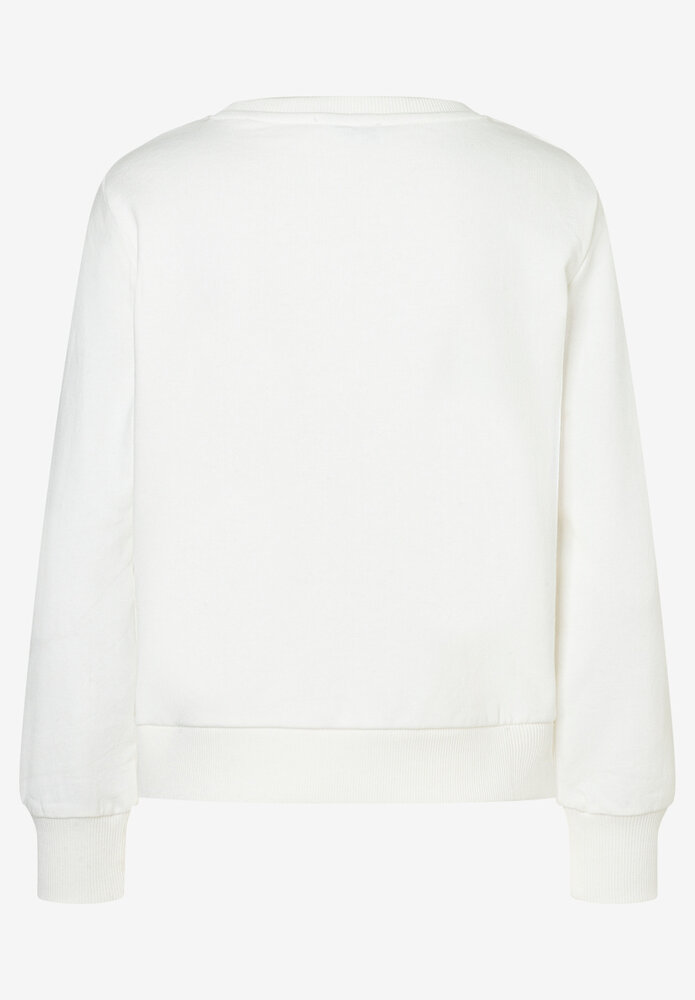 MORE & MORE Sweat-shirt avec arcs offwhite
