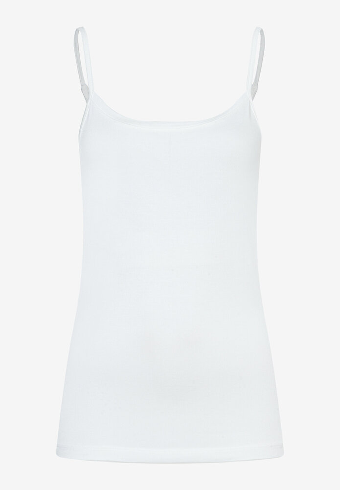 MORE & MORE Haut de spaghetti offwhite