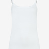 MORE & MORE Haut de spaghetti offwhite