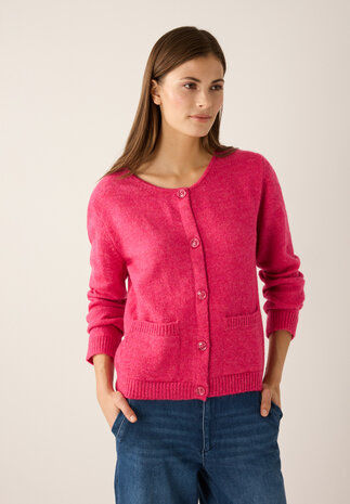 MORE & MORE Cardigan court rose
